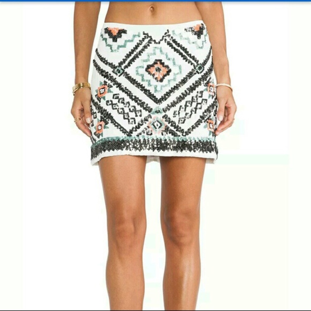 Sequined skirt